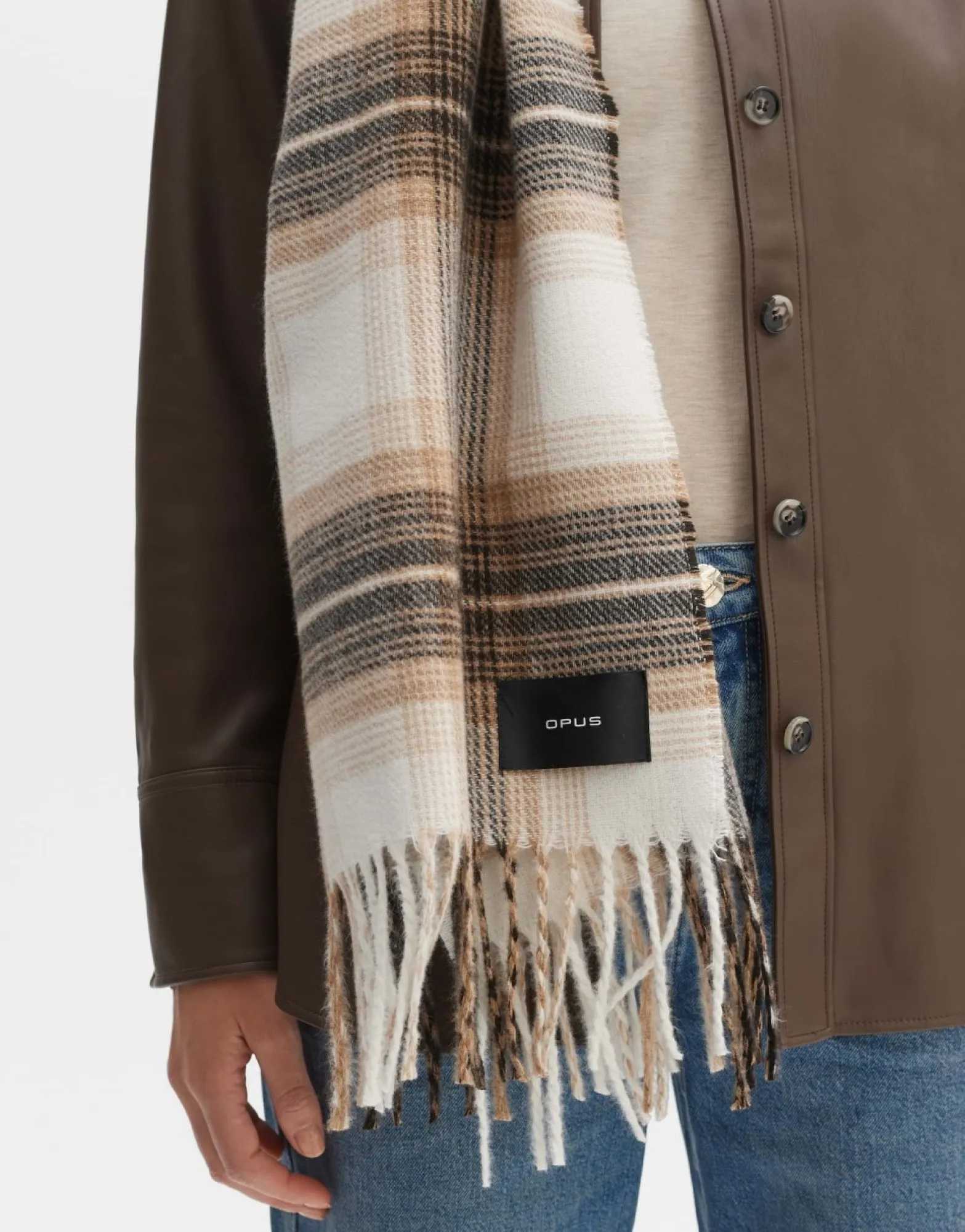 Discount someday Fashion Afadi Scarf Nutmeg