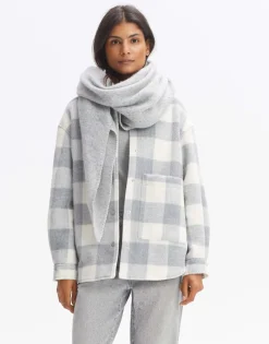 Online someday Fashion Amadsi Scarf Hazy Fog Melange