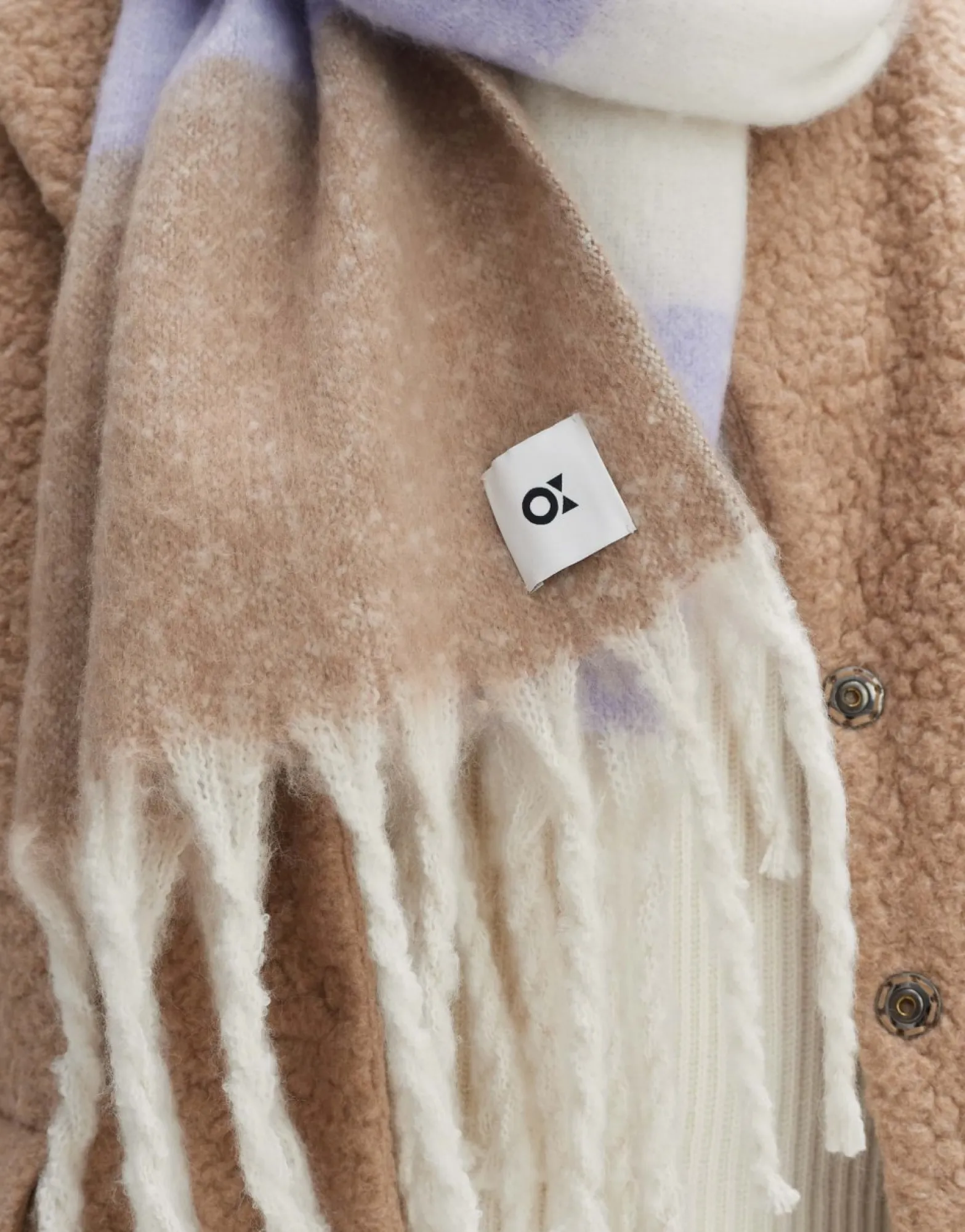 Fashion someday Fashion Asketa Scarf Soft Viola