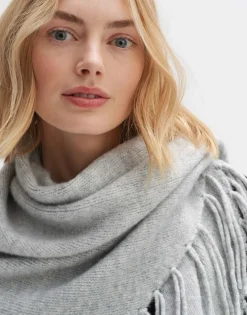 Sale someday Fashion Awaro Scarf Hazy Fog Melange