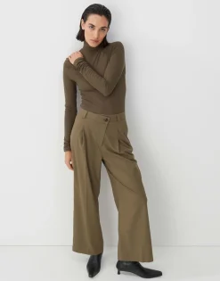 Best someday Fashion Bandplooibroek Casym Misty Green