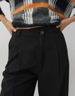 Shop someday Fashion Bandplooibroek Casym Black