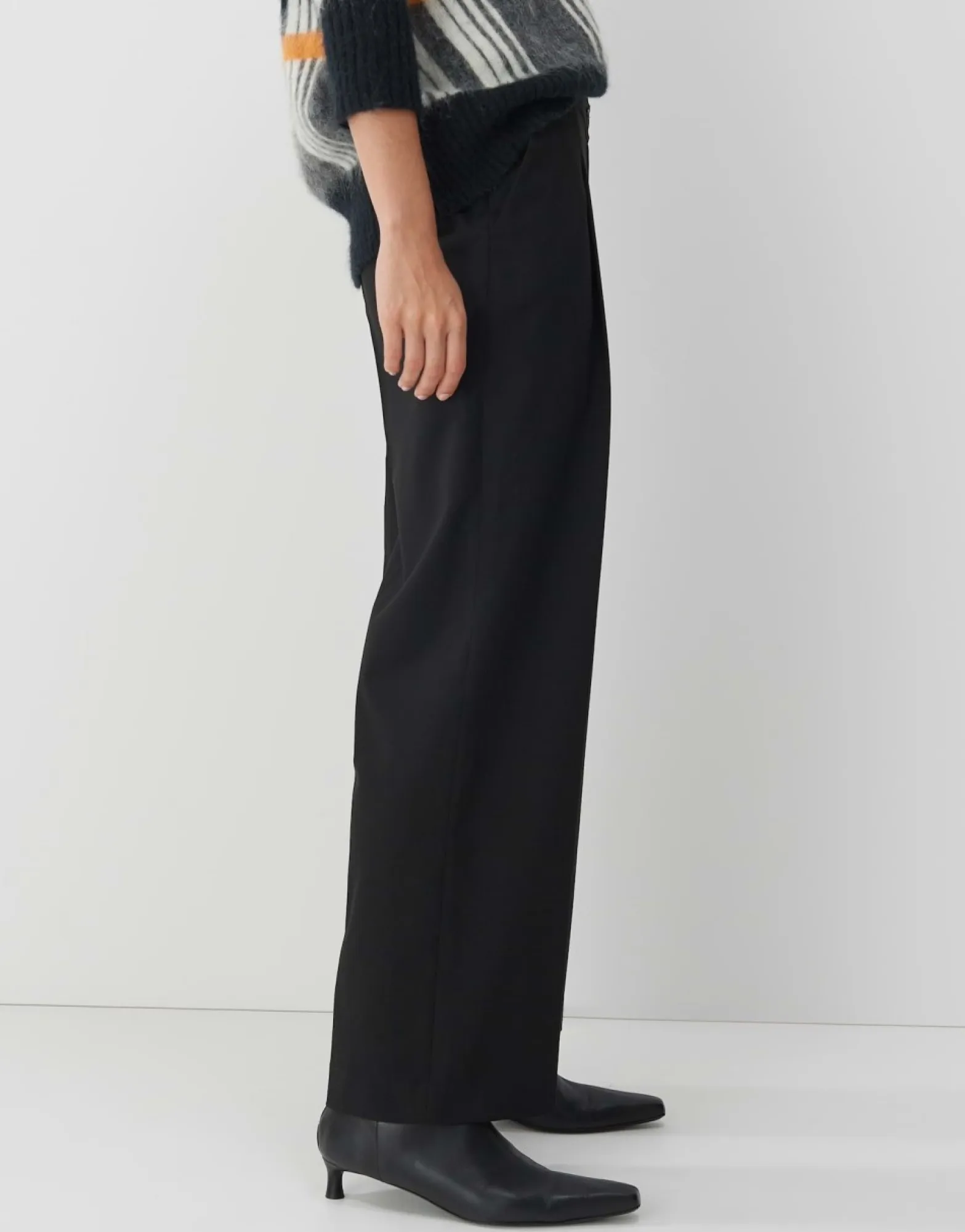 Shop someday Fashion Bandplooibroek Casym Black