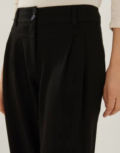 Clearance someday Fashion Bandplooibroek Cinili Shine Black