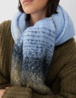 Online someday Fashion Baquarium Scarf Balance Blue