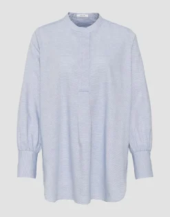 Discount someday Fashion Blouse Foyata Zen Blue