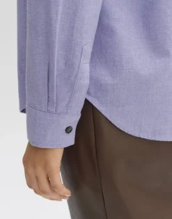 Cheap someday Fashion Blouse Met Lange Mouwen Farven Soft Viola