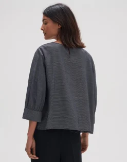 Best someday Fashion Blouse Met Lange Mouwen Ferlana Black