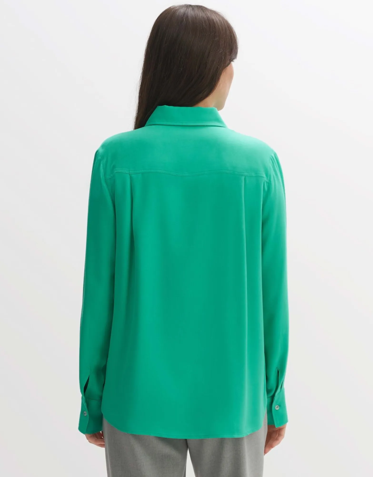 Store someday Fashion Blouse Met Lange Mouwen Falva Opal Green