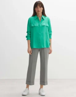 Store someday Fashion Blouse Met Lange Mouwen Falva Opal Green