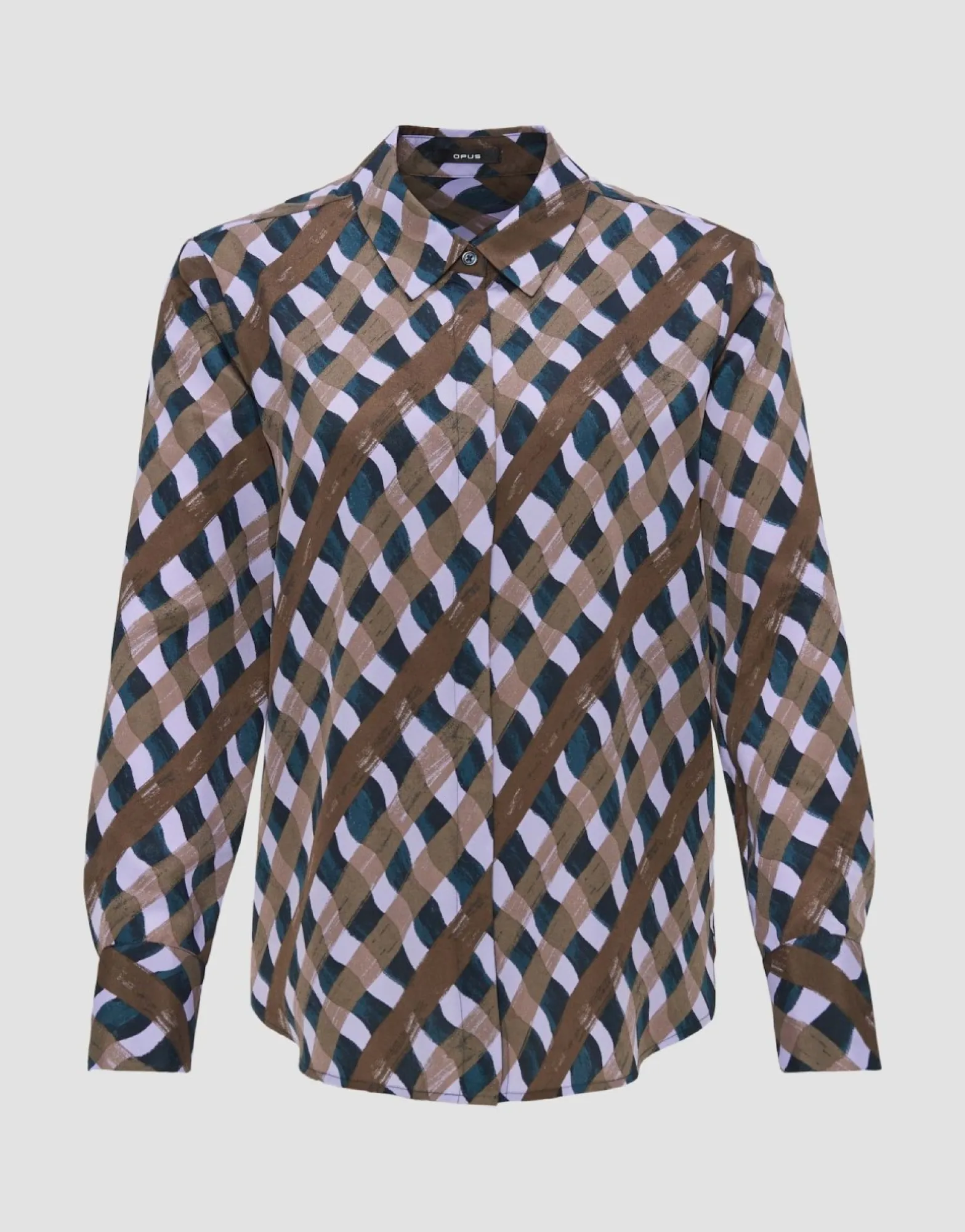 New someday Fashion Blouse Met Print Falkine Splendid Coal Blue