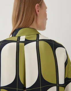 Hot someday Fashion Blouse Met Print Zilako Green Moss