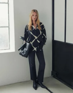 Flash Sale someday Fashion Blouse Met Print Zirvana Black