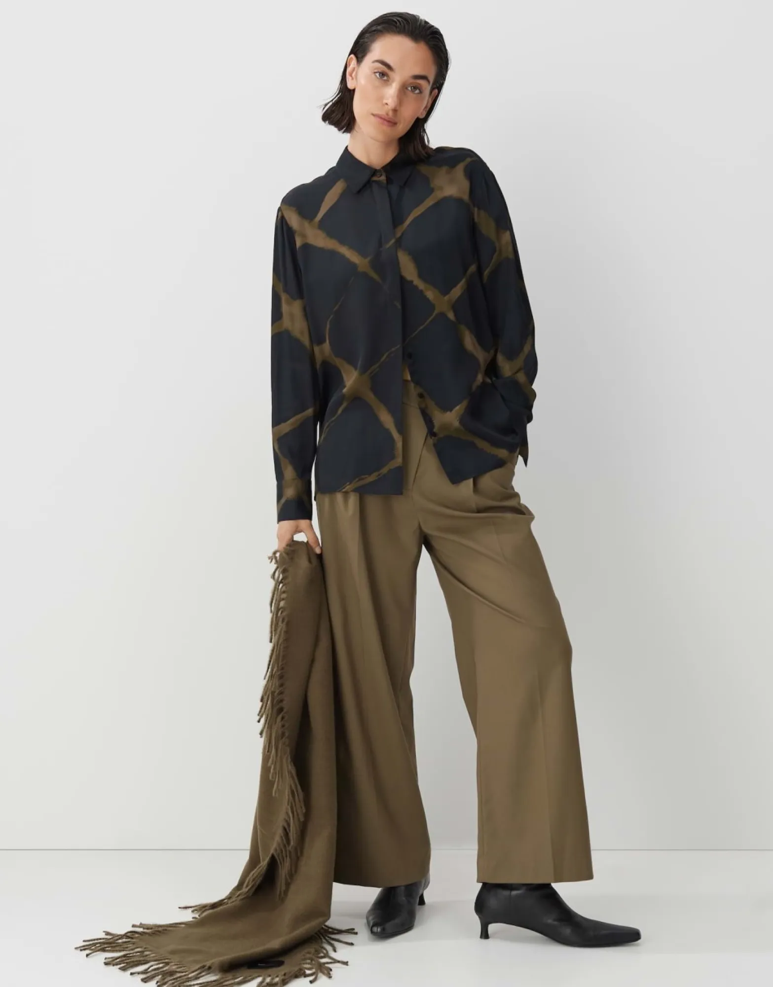 Fashion someday Fashion Blouse Met Print Zirvana Ocean