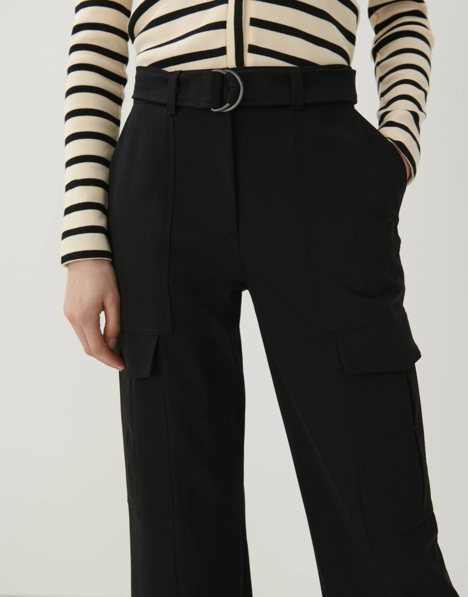 Outlet someday Fashion Cargohose Caket Black