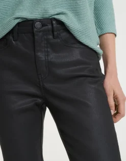 Shop someday Fashion Coated Jeans Emily Zip Black