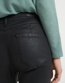 Shop someday Fashion Coated Jeans Emily Zip Black