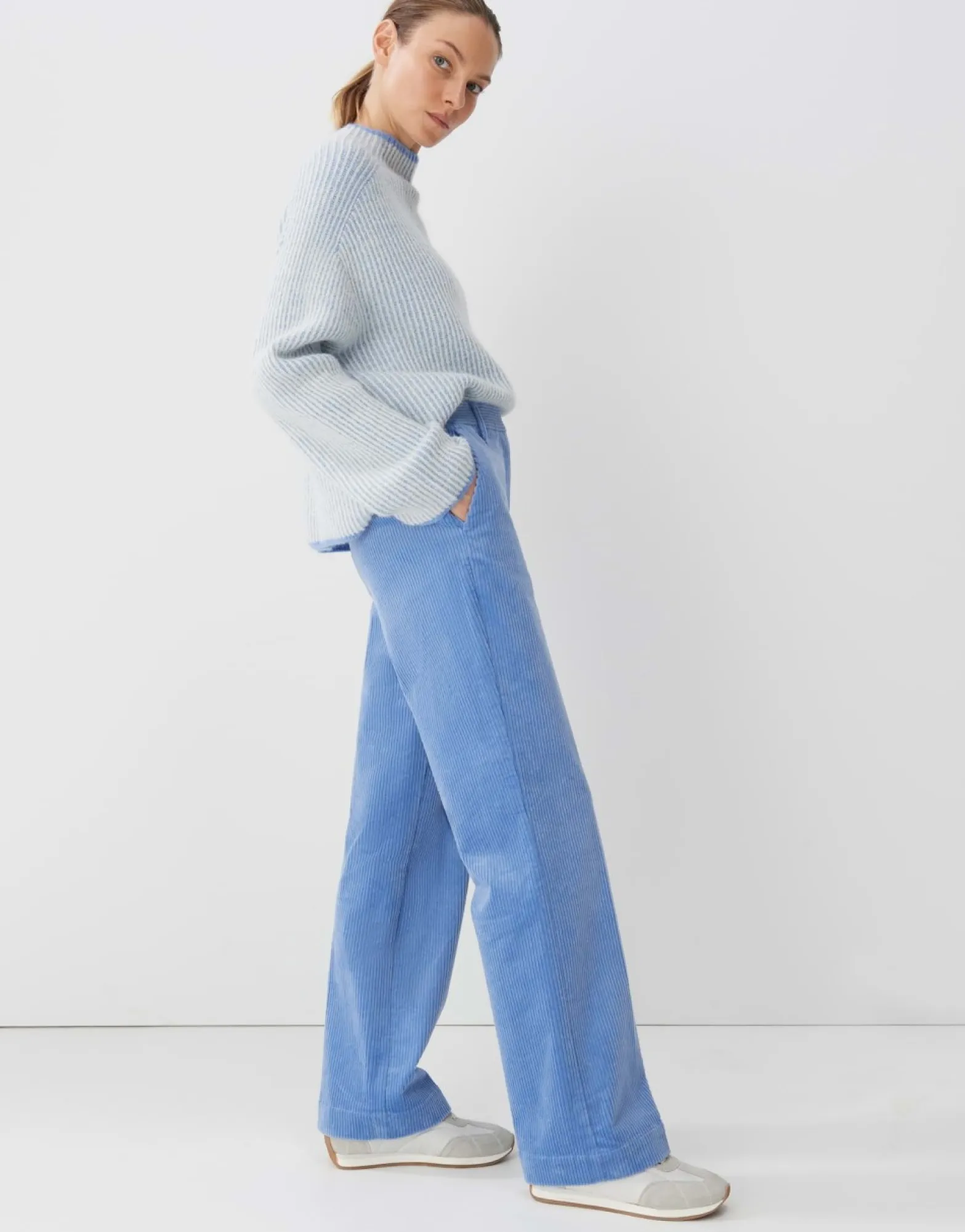 Discount someday Fashion Cordbroek Corluna Balance Blue