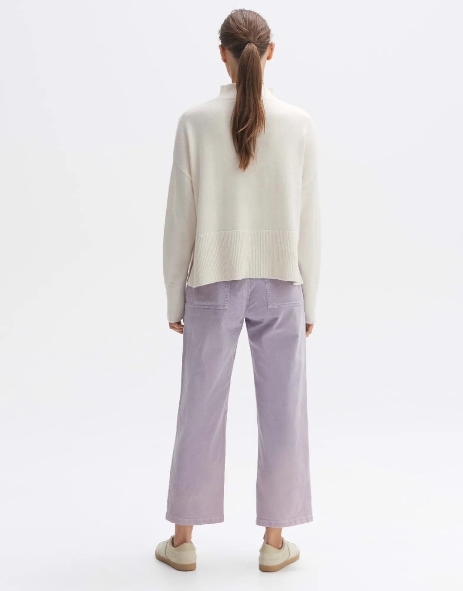 Discount someday Fashion Cordbroek Mokoti Cargo Soft Viola