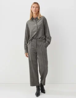 Clearance someday Fashion Corduroy Bloes Zortney Misty Green