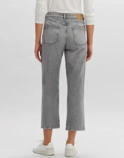 Shop someday Fashion Cropped Straight Jeans Lani Grey Grey Pastel