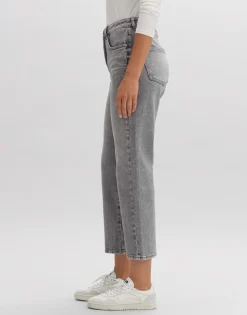 Shop someday Fashion Cropped Straight Jeans Lani Grey Grey Pastel
