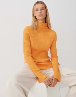 Online someday Fashion Fijngebreide Trui Tippi Crush Orange