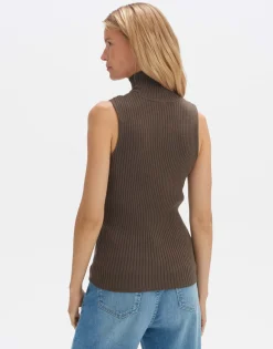 Fashion someday Fashion Gebreid Top Paleyla Sandalwood