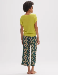 Best someday Fashion Gebreid T-Shirt Pecki Lucent Moss