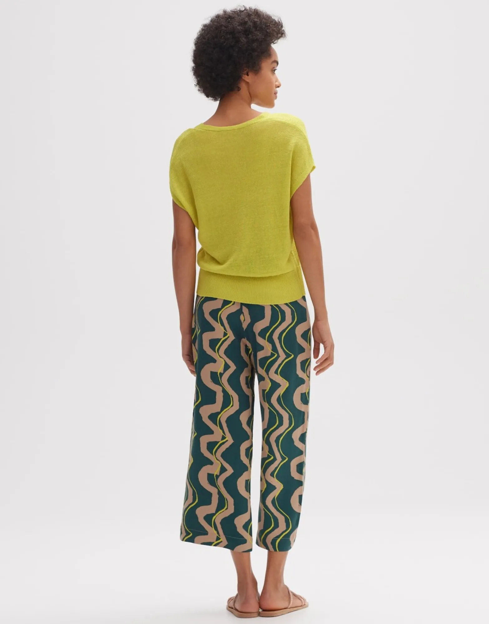 Best someday Fashion Gebreid T-Shirt Pecki Lucent Moss