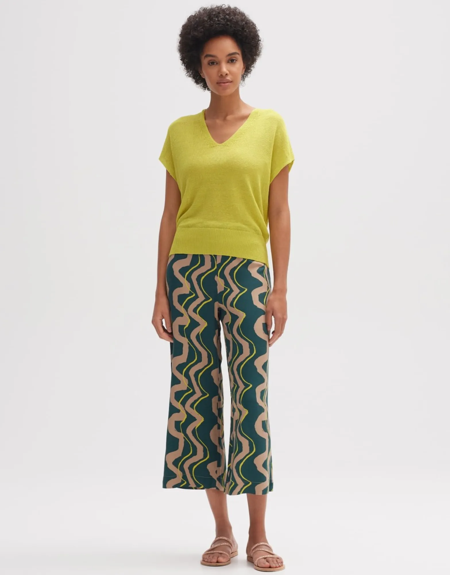 Best someday Fashion Gebreid T-Shirt Pecki Lucent Moss