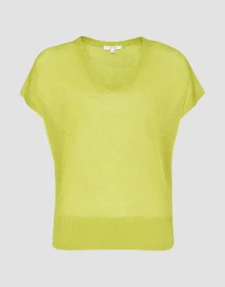 Best someday Fashion Gebreid T-Shirt Pecki Lucent Moss