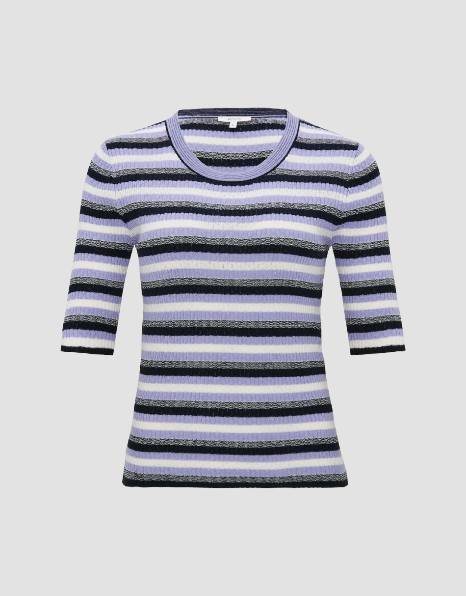 Shop someday Fashion Gebreid T-Shirt Pumala Coal Blue