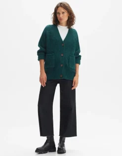 Best someday Fashion Gebreid Vest Duncina Deep Teal