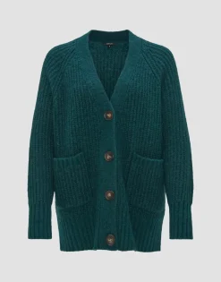 Best someday Fashion Gebreid Vest Duncina Deep Teal