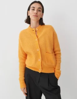 Cheap someday Fashion Gebreid Vest Tesha Crush Orange