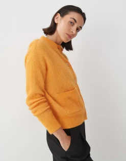 Cheap someday Fashion Gebreid Vest Tesha Crush Orange