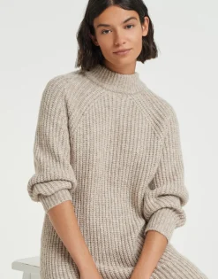 Best Sale someday Fashion Gebreide Jurk Wetrissi Nutmeg