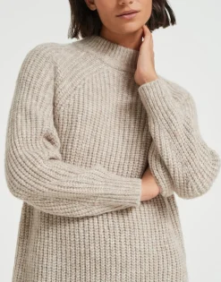 Best Sale someday Fashion Gebreide Jurk Wetrissi Nutmeg