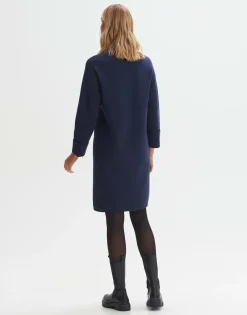 Best Sale someday Fashion Gebreide Jurk Wipino Coal Blue