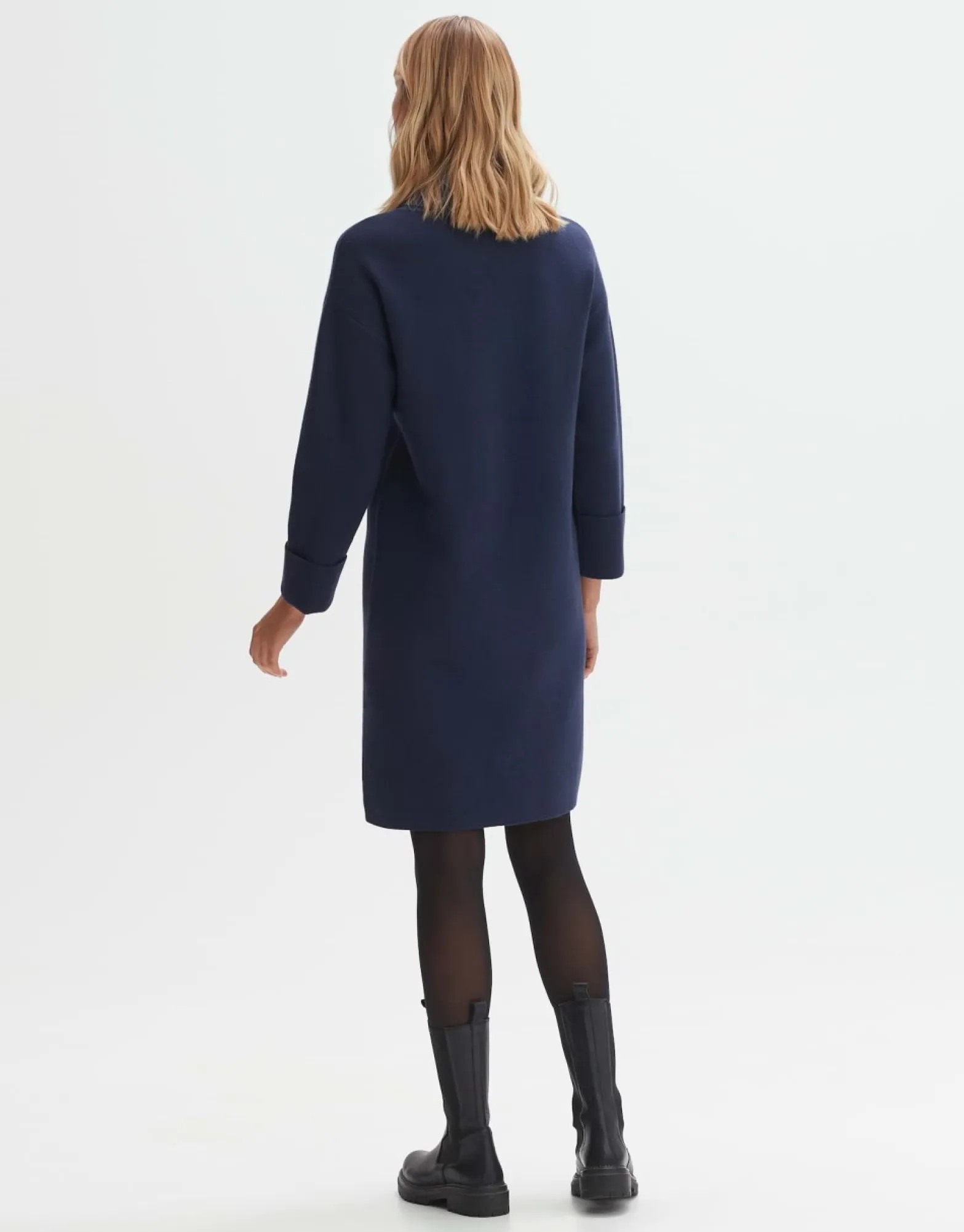 Best Sale someday Fashion Gebreide Jurk Wipino Coal Blue