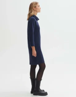 Best Sale someday Fashion Gebreide Jurk Wipino Coal Blue