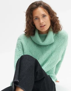 Outlet someday Fashion Gebreide Trui Pakya Pale Mint