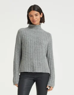 Best Sale someday Fashion Gebreide Trui Palmike Hazy Fog Melange