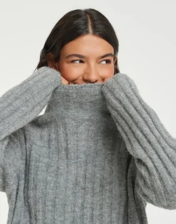 Best Sale someday Fashion Gebreide Trui Palmike Hazy Fog Melange