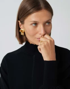 Discount someday Fashion Gebreide Trui Tarisi Detail Black