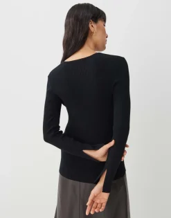 New someday Fashion Gebreide Trui Teleiza Black