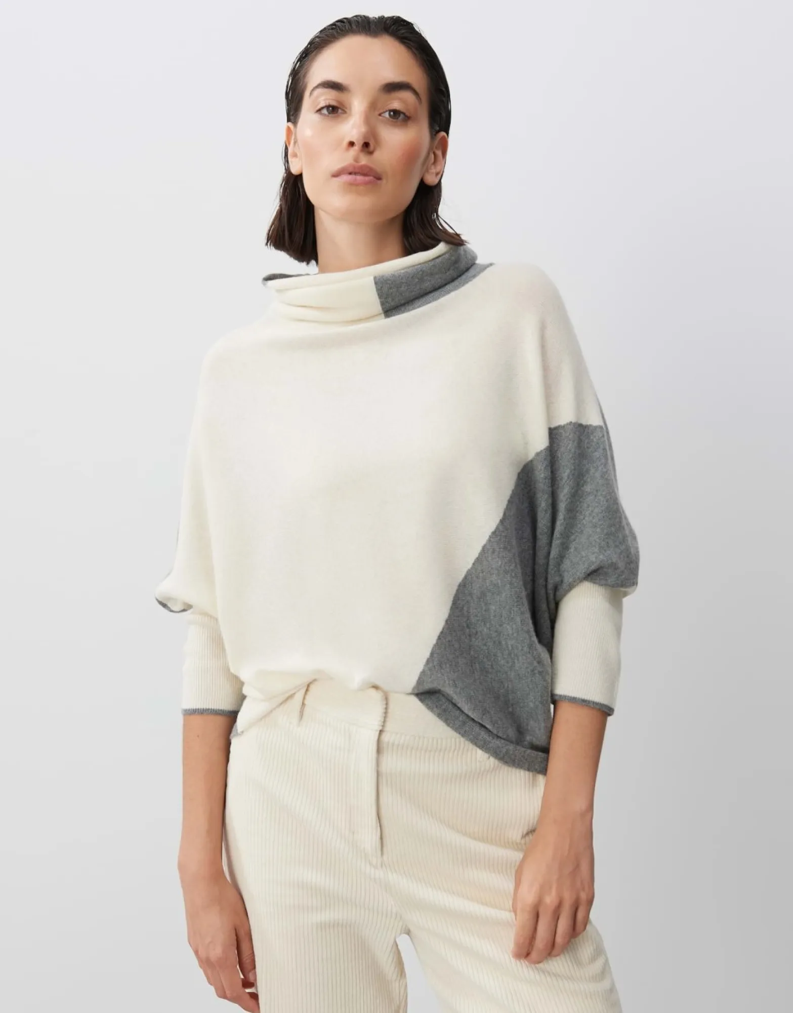 Sale someday Fashion Gebreide Trui Tevelin Good Grey