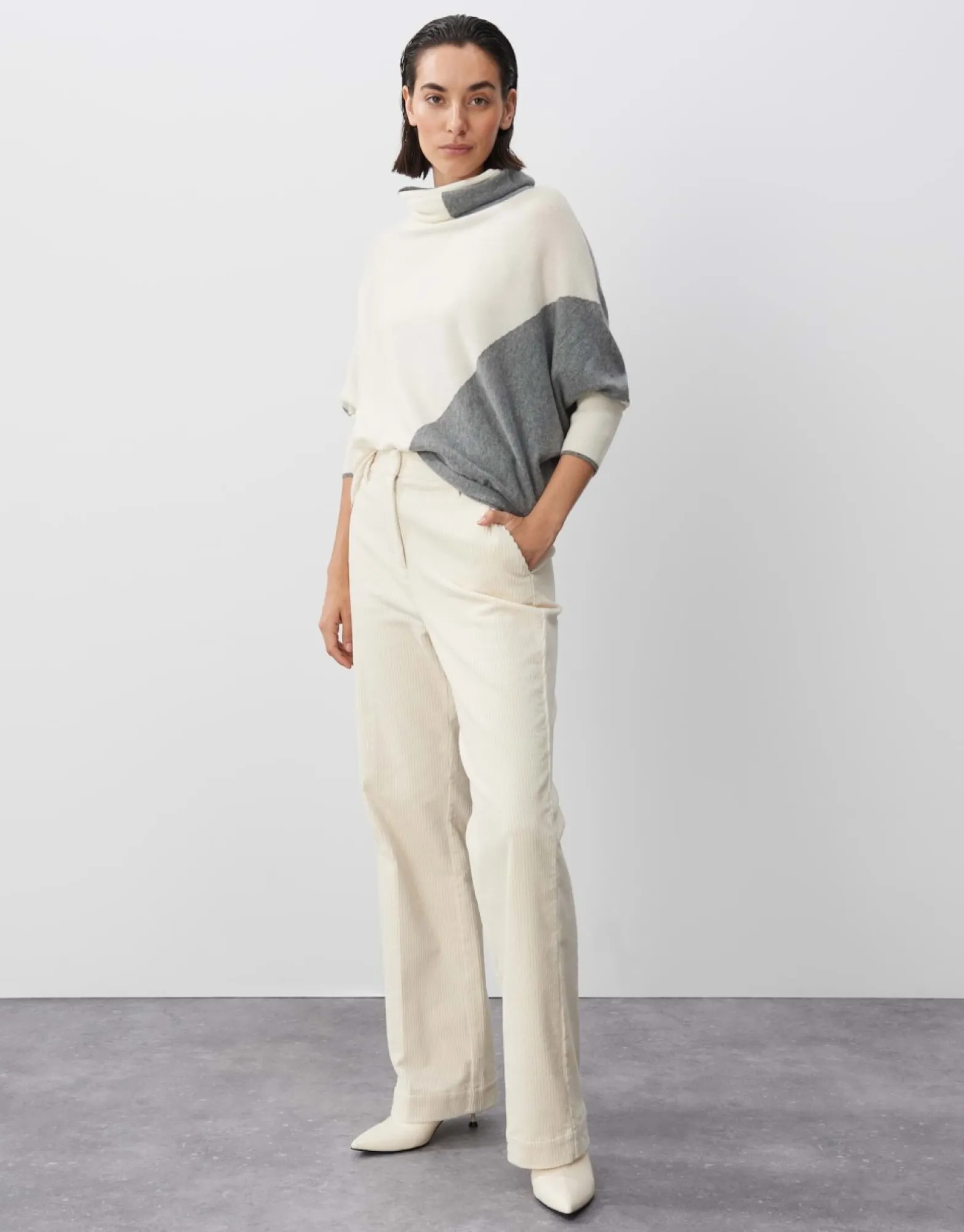 Sale someday Fashion Gebreide Trui Tevelin Good Grey