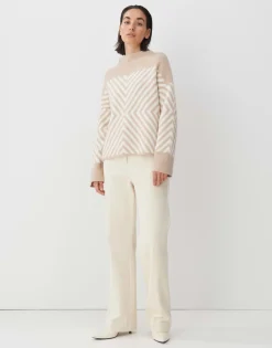 Clearance someday Fashion Gebreide Trui Traci Cashmere Cream Melange